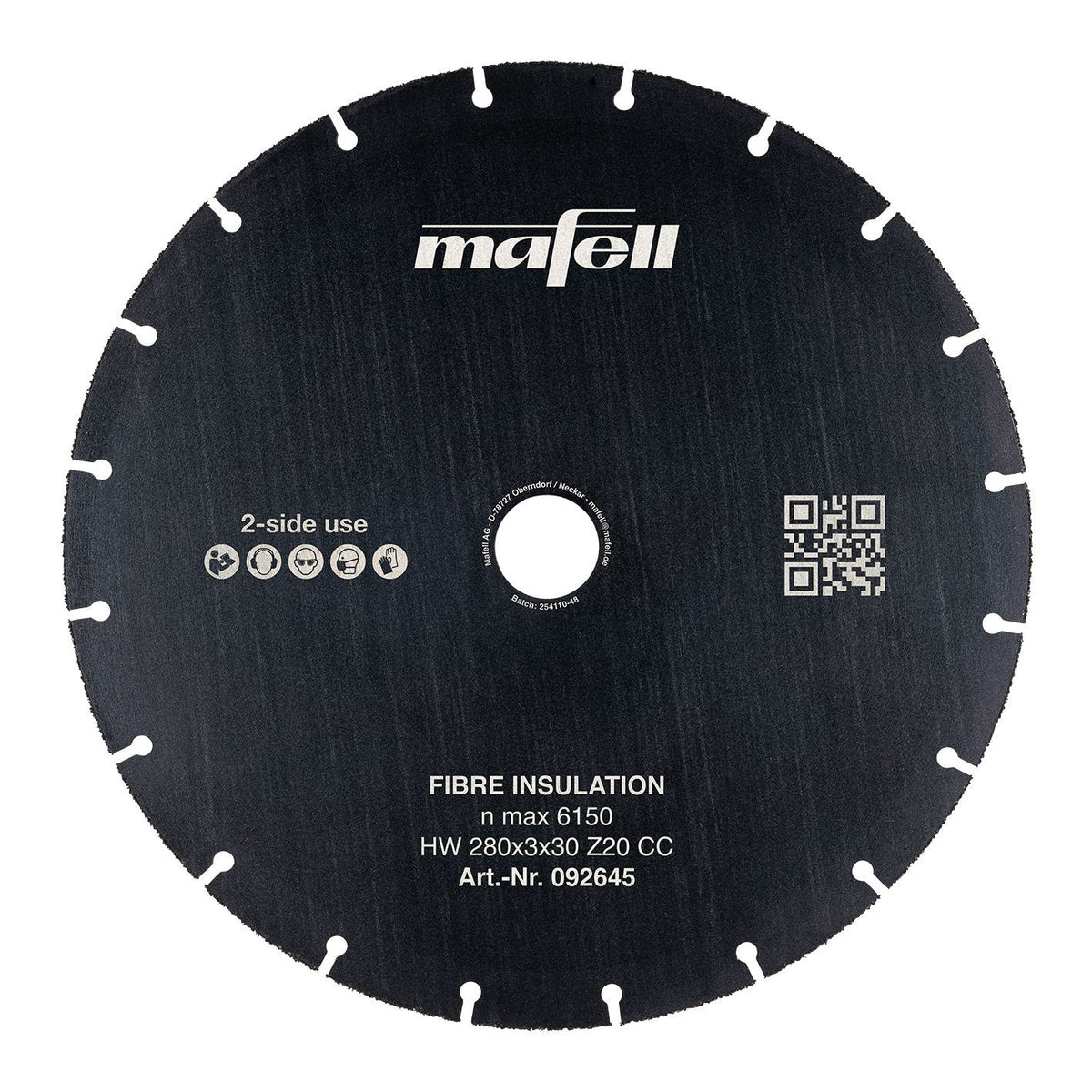 MAFELL Lame scie circulaire Isolant Ø280x3x30mm 20D KSB-FI280 - 092645