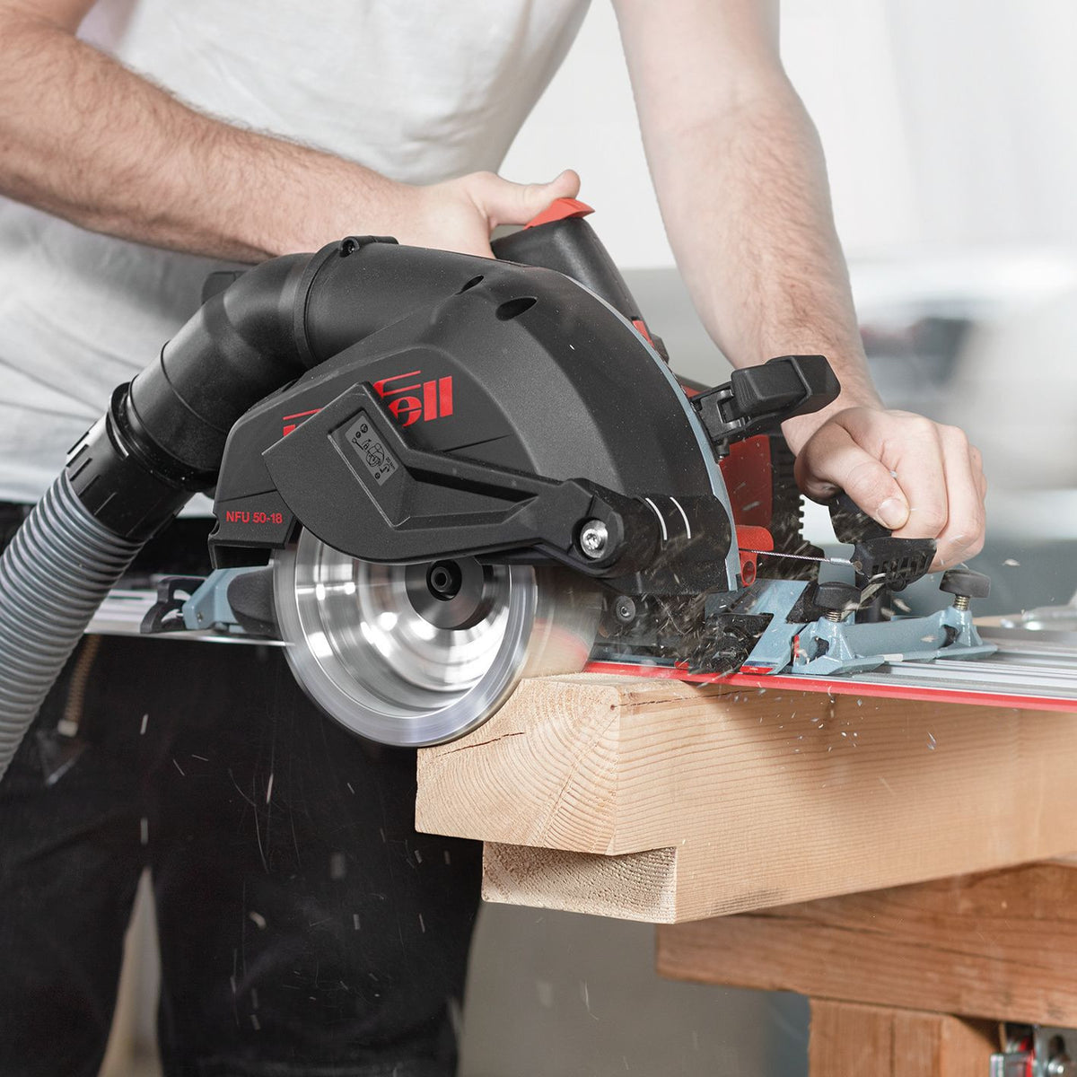MAFELL Rainureuse Ø163mm 18V Solo NFU50-18 - 91F302