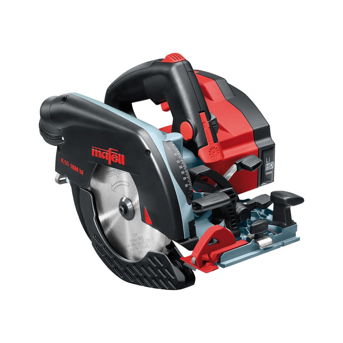 MAFELL Scie circulaire Ø168mm 18V Solo K55-18Mbl en coffret T-MAX - 91D602