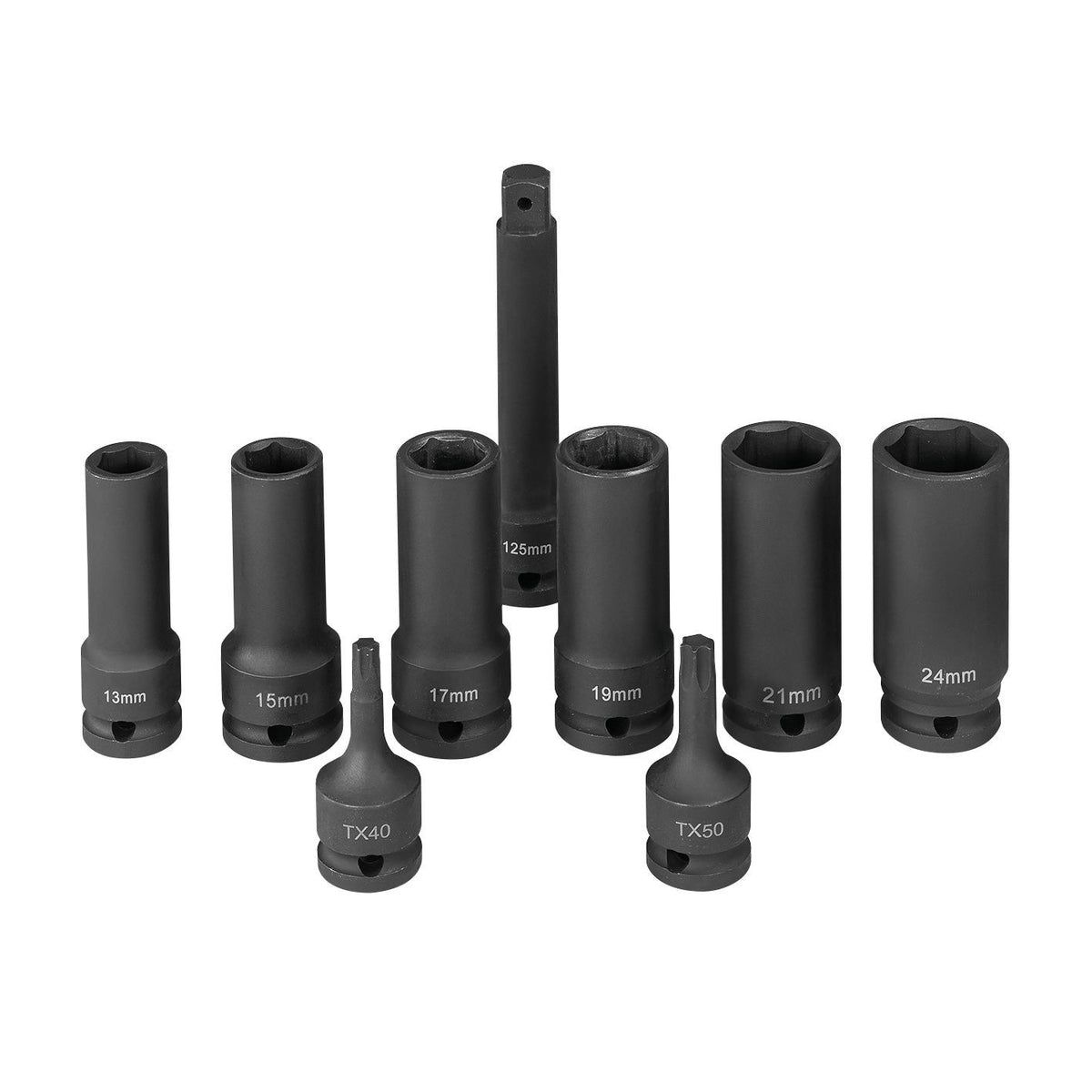 MAFELL Set 9 Douilles de force 1/2" à encliqueter SR-ES - 095294