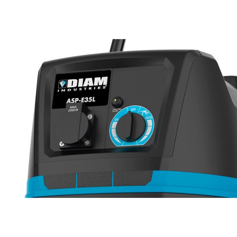 DIAM Aspirateur classe L eau et poussières 35L 1200W - ASP-E35L