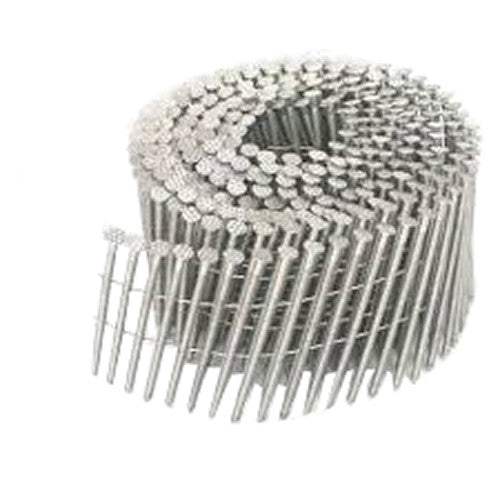 SCAB Pointes rouleaux plats 16° annelées galvanisées 13µ