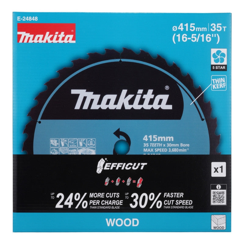 MAKITA Lame de scie circulaire Ø415x30mm 35 dents - E-24848