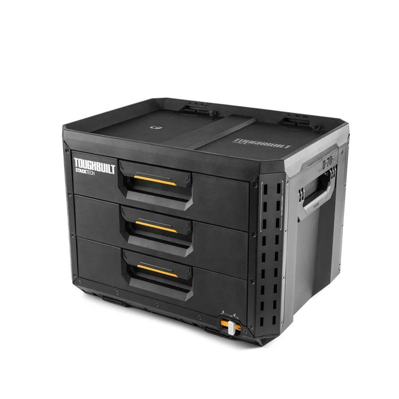 TOUGHBUILT Boite à outils XL 3 tiroirs StackTech - TB-B1-D-70-3-BEA