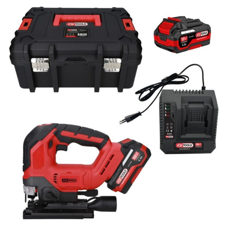 KSTOOLS Scie sauteuse 18V 2x4Ah - 515.4780F
