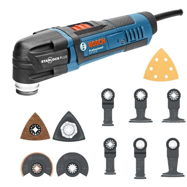 Découpeur ponceur starlockplus 300w gop30-28 +20 acc. 0601237000 bosch