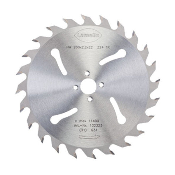Lame carbure 200 z24 pour tronçonneusetanga delta 01132323 lamello
