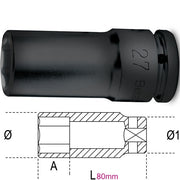 Douille à choc longue 720l beta