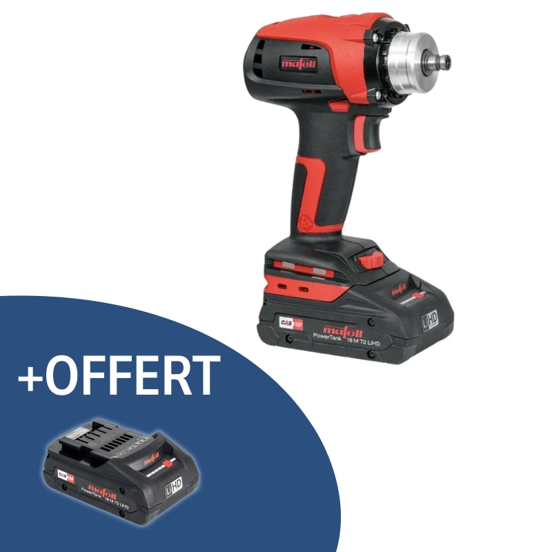 MAFELL Perceuse visseuse 18V 1x4Ah + 1x5,5Ah en Coffret T-MAX - 91C801