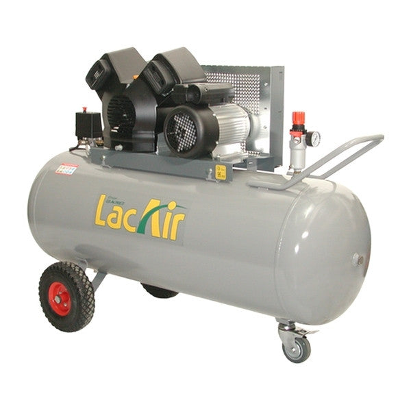 Compresseur à courroie 23m³/h -200l-11bar twinair 23/200 m lacme