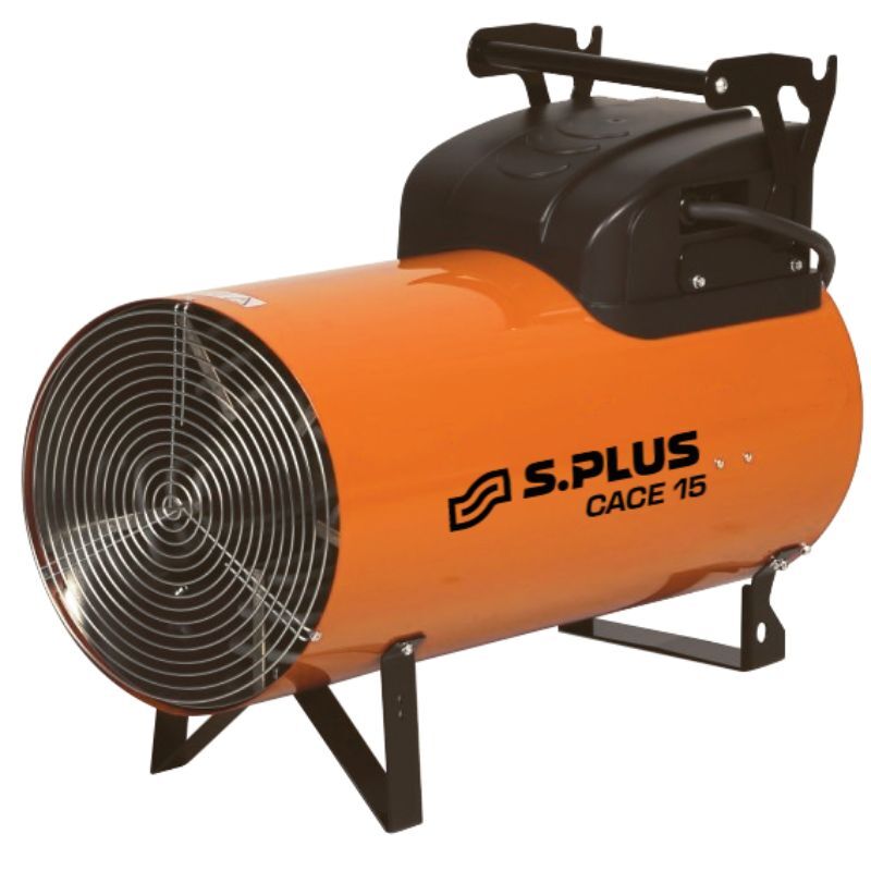 S.PLUS Canon à air chaud électrique et mobile CACE 15 - 210 1595