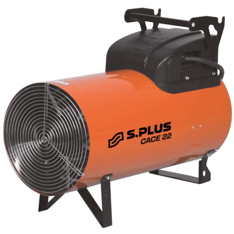 S.PLUS Canon à air chaud électrique et mobile CACE 22 - 210 1580