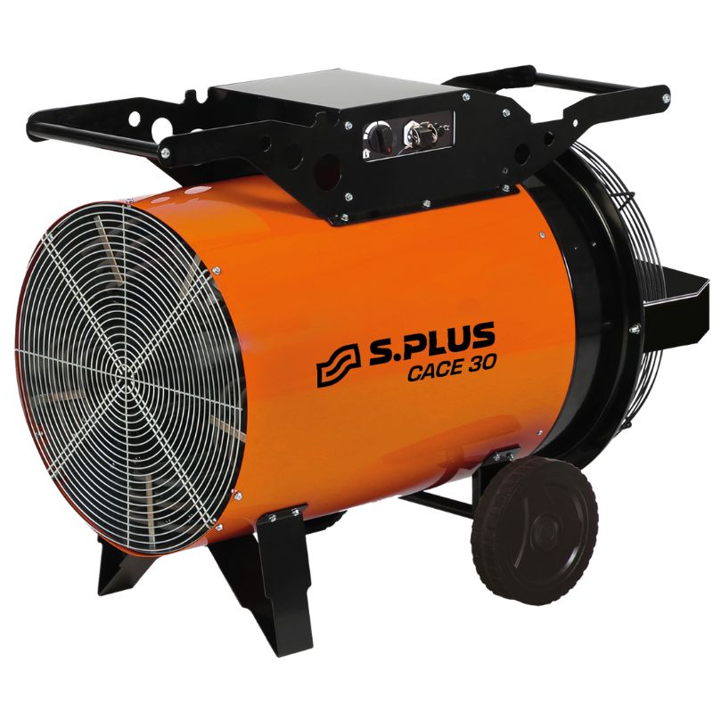 S.PLUS Canon à air chaud électrique et mobile CACE 30 - 210 1585