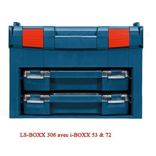 BOSCH Pack Rack I-Boxx 1600A016ND avec coffret I-Boxx 53 1600A001RV - 1600A001SG