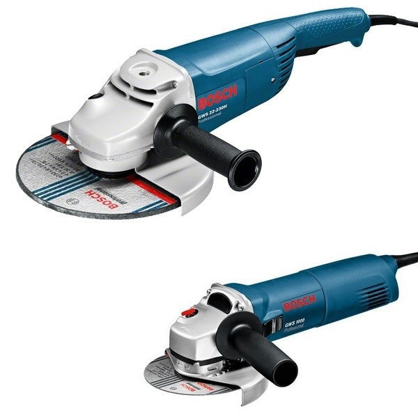 BOSCH Pack 2 meuleuses d'angle GWS1400 et GWS22-230H - 0615990H1Y