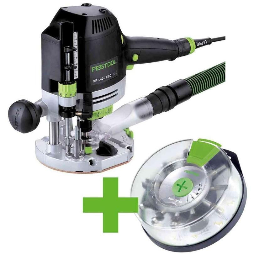 FESTOOL Défonceuse OF 1400 EBQ-Plus avec Box-OF-S - 576540