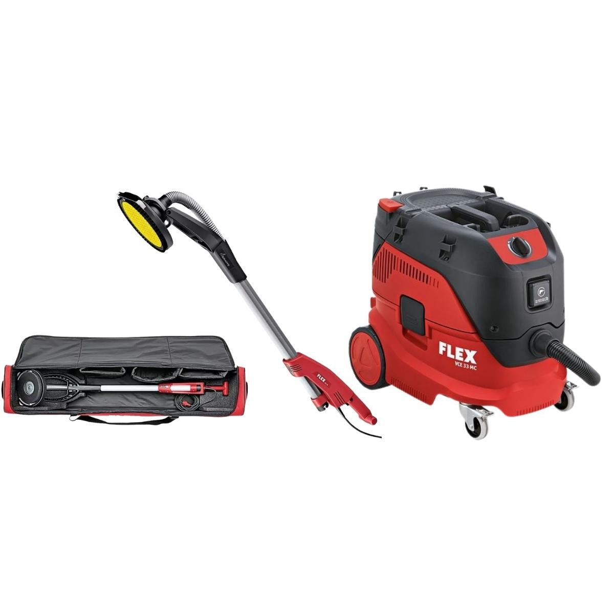 FLEX Ponceuse Giraffe GE 5 Ø 225 mm avec aspirateur VCE 33 L MC - 920043