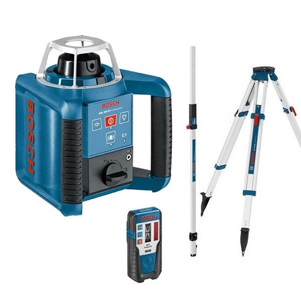 BOSCH Laser rotatif auto H 400m GRL400H avec trepied et mire - 061599403U