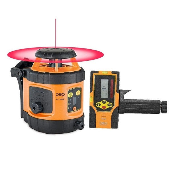 Geo Fennel Laser rotatif FL190A avec trépied TN 14 et Mire BT161 - 292190-S01