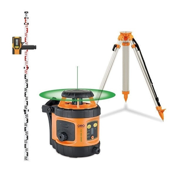 GEO Fennel Laser FLG190A-GREEN avec trépied TN14 et Mire BT161