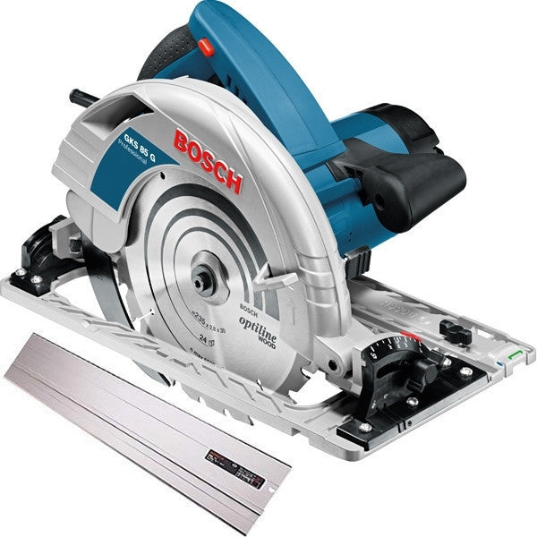 BOSCH Scie circulaire 235mm 2200W GKS85G avec rail FSN1600 - 060157A930