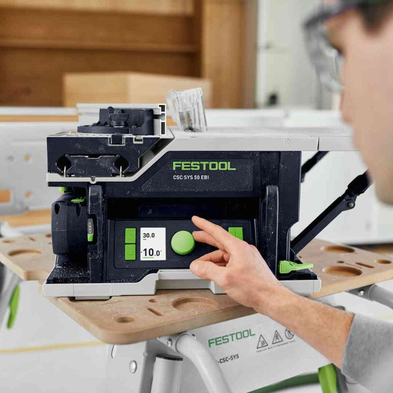 FESTOOL Scie sur table sans fil CSC SYS 50 EBI-Plus - 577374