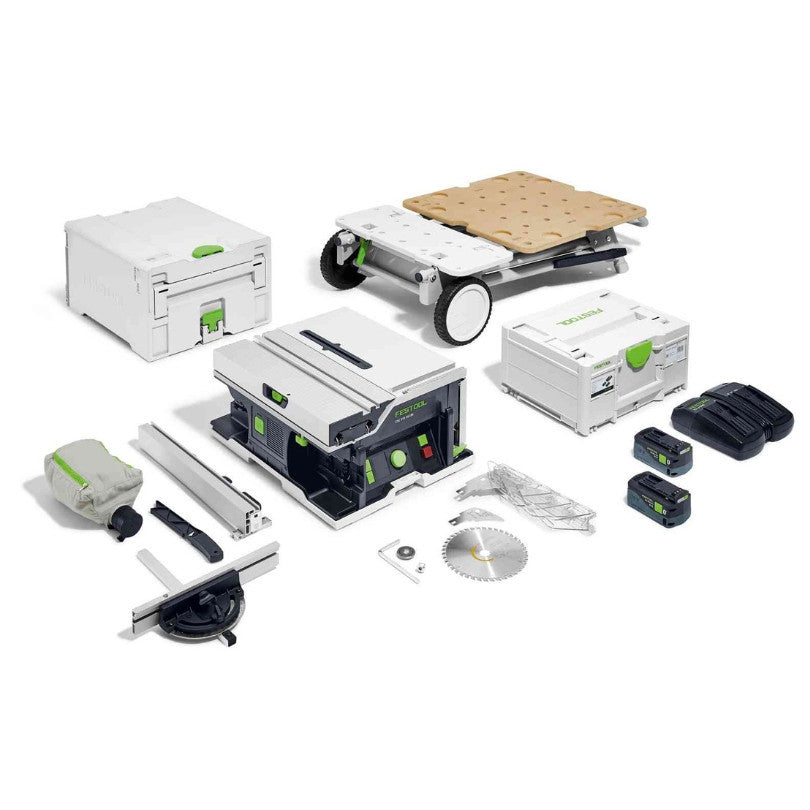 FESTOOL Scie sur table sans fil CSC SYS 50 EBI-Set - 577379