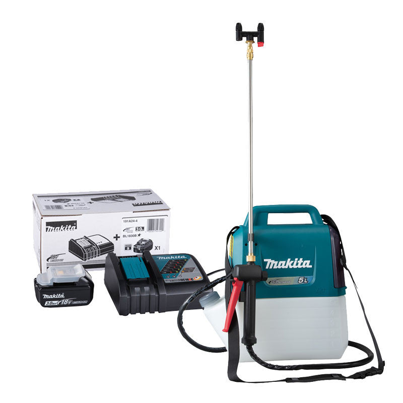 MAKITA Pulvérisateur 18V LXT 5 L 1x3Ah avec chargeur - DUS054RF1