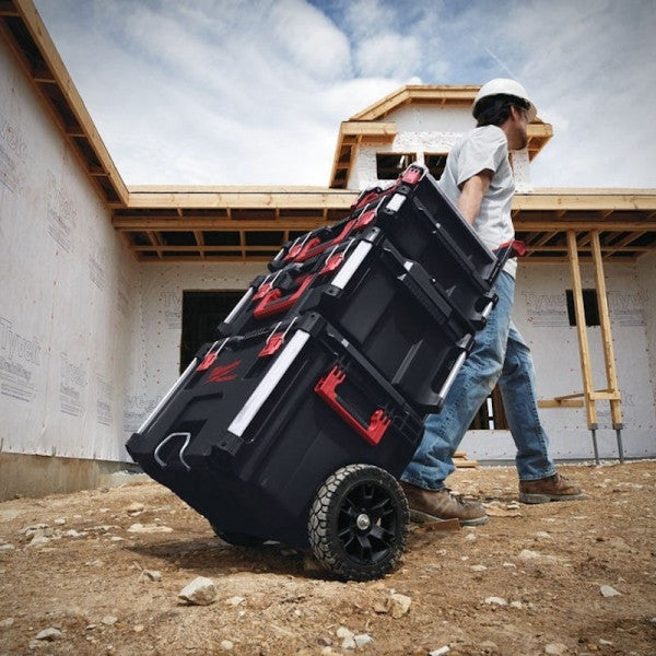 MILWAUKEE Set PACKOUT chariot avec 2 coffrets et 1 organisateur