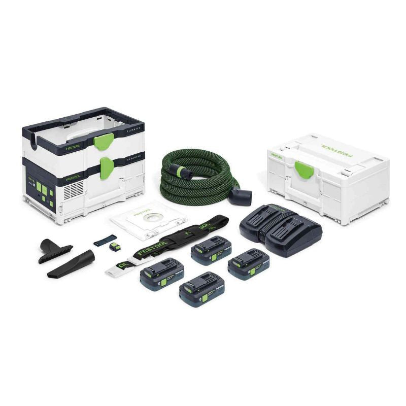 FESTOOL Aspirateur sans fil CTLC SYS HPC 4,0 I-Plus CLEANTEC - 576944