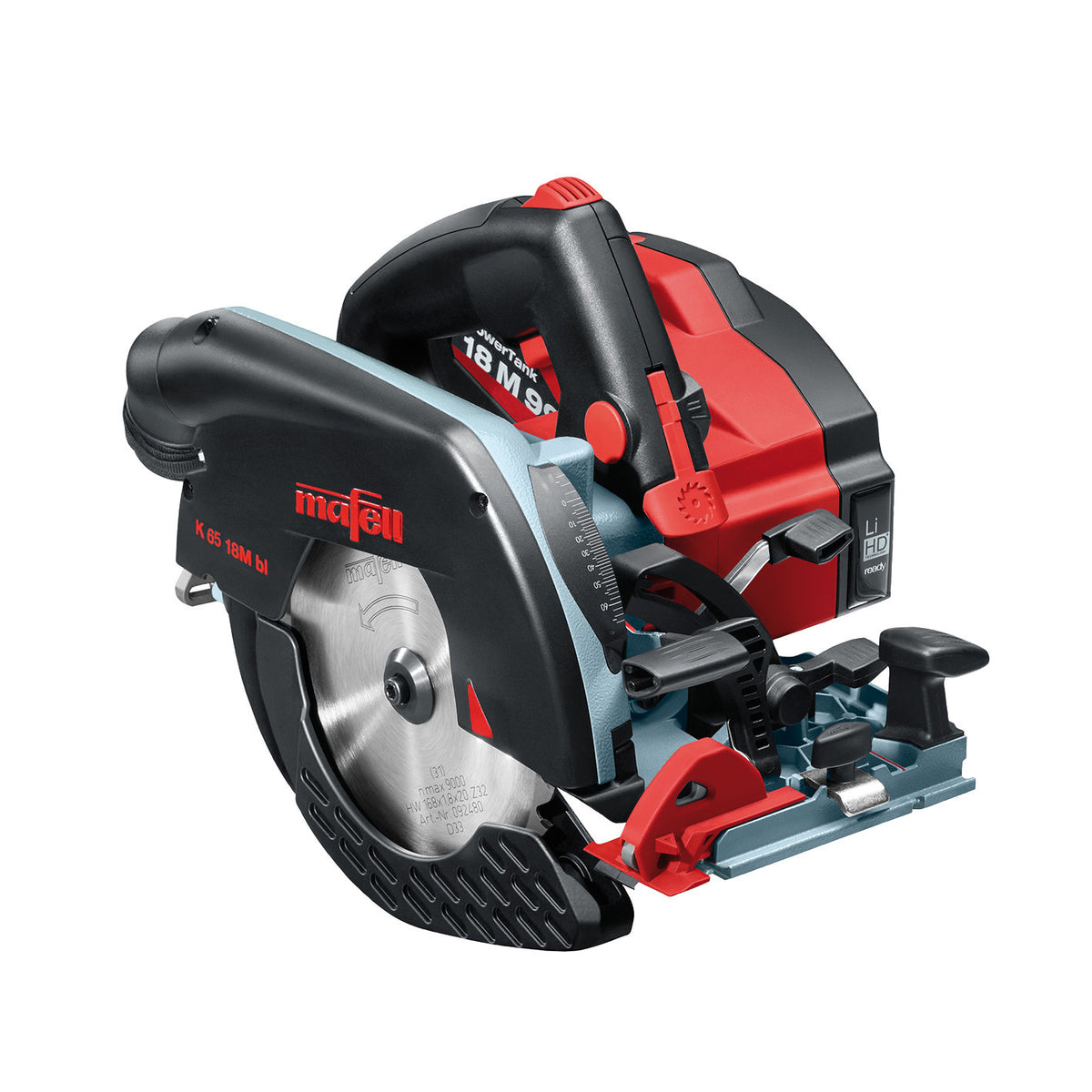 MAFELL Scie circulaire 18V 2x5,5 Ah K65 18M bl avec guide taille M - 91D801 208170