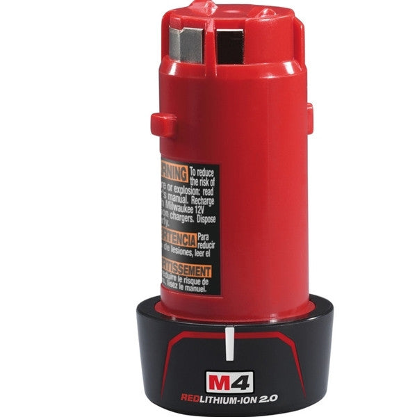 Batterie 4v 2ah m4 b2 4932430098 milwaukee