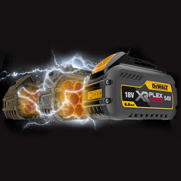 Scie plongeante 54v xr flexvolt 2x2 ah dcs520t2 dewalt
