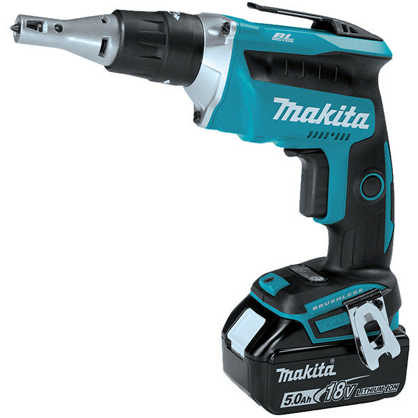 Visseuse à placo 18v lxt 2x5 ah en makpac dfs452rtj makita