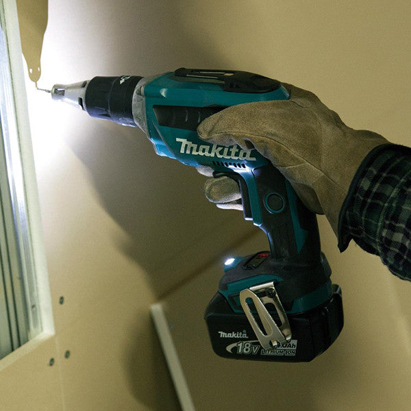 Visseuse à placo 18v lxt 2x5 ah en makpac dfs452rtj makita