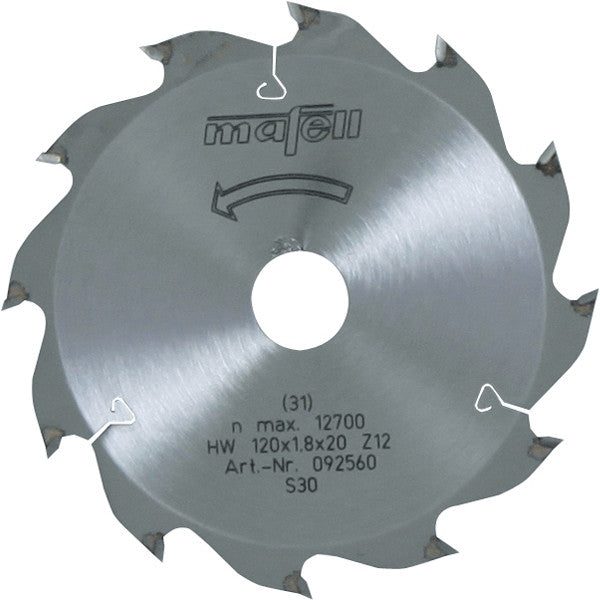 Lame de scie circulaire ø 120 mm z12 092560 mafell