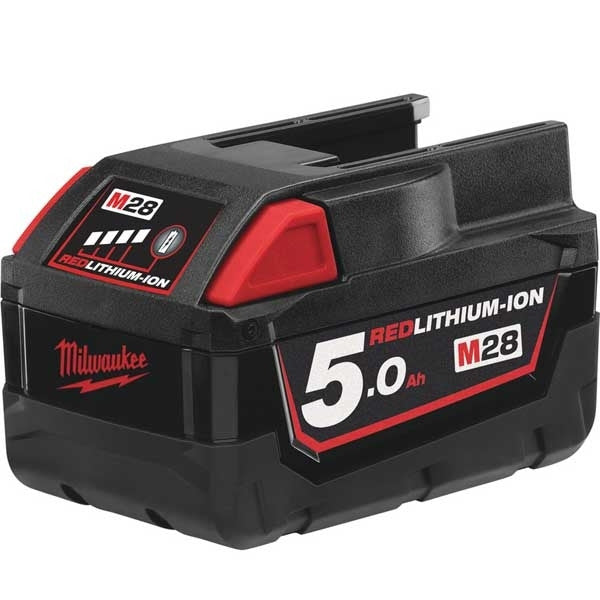Batterie 28v 5ah m28b5 4932430484 milwaukee