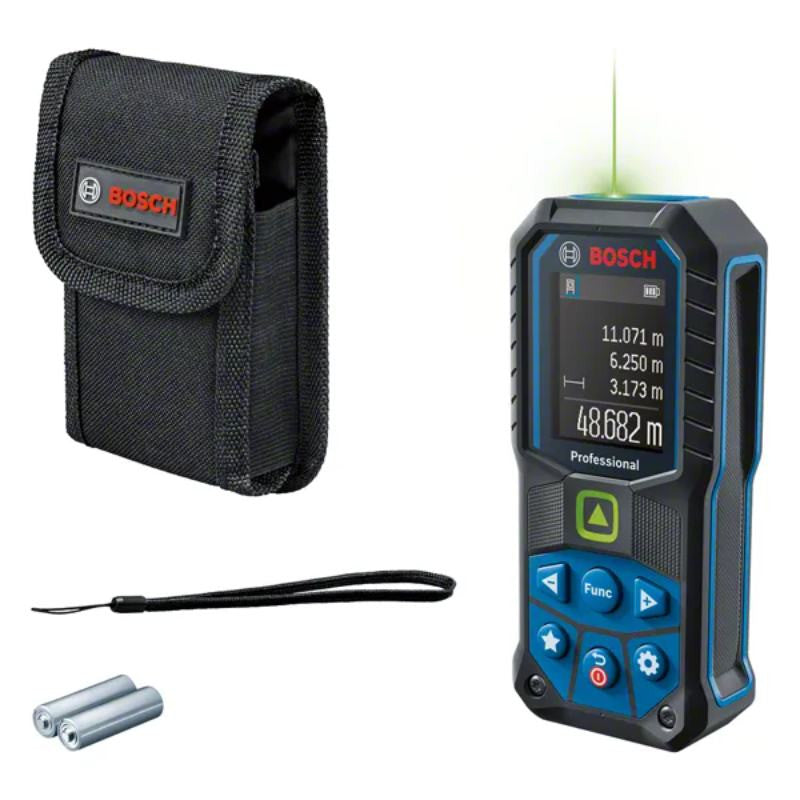 BOSCH Telemetre laser vert 50 m GLM50-25G - 0601072V00