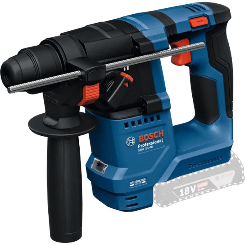 BOSCH Marteau perforateur SDS + GBH 18V-18 solo L-Box - 0611927003