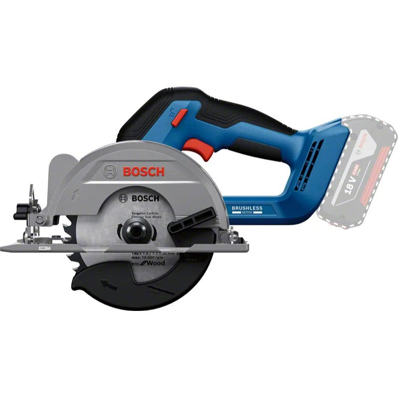 BOSCH Scie circulaire GKS 18V-51 solo L-Boxx - 06019M3100