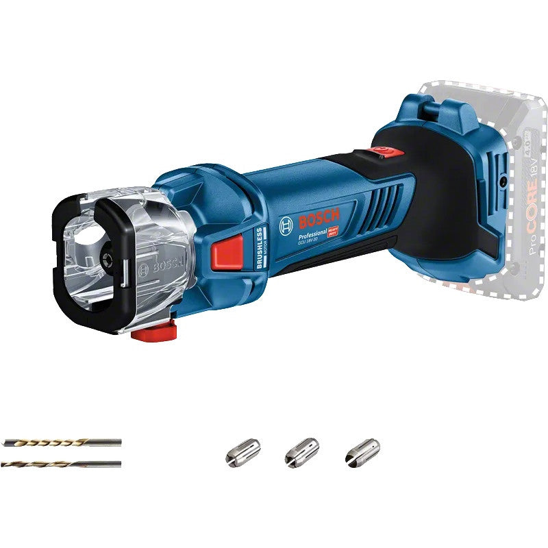 BOSCH Défonceuse plaquiste 18V solo GCU 18V-30 - 06019K8000