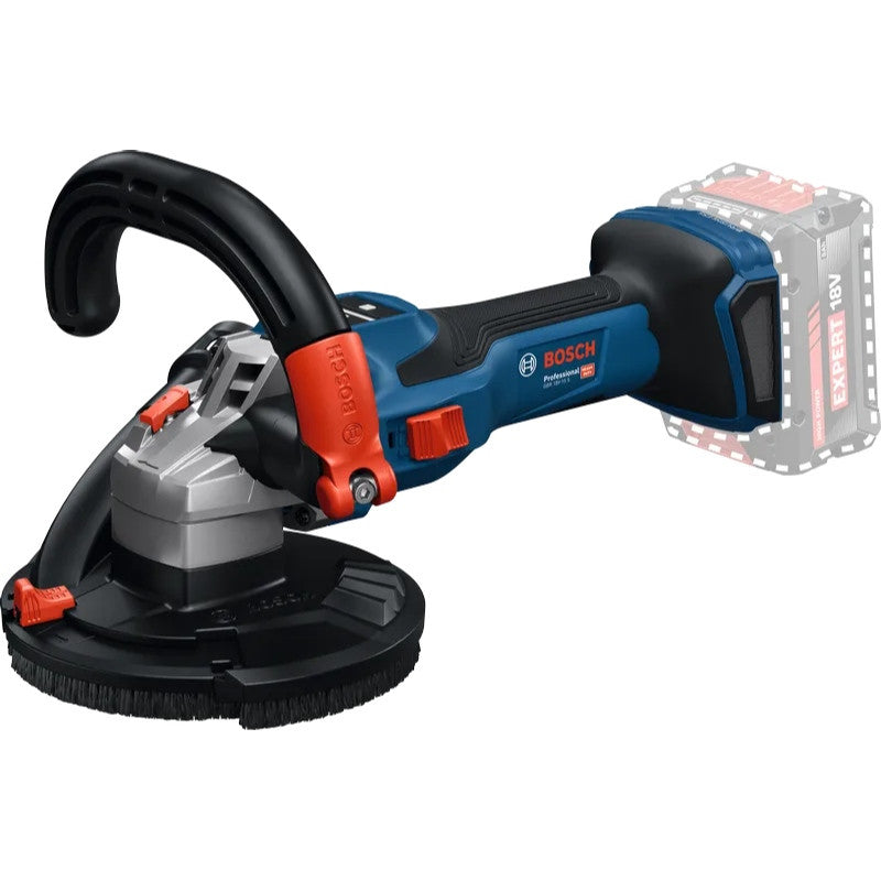 BOSCH Ponceuse béton GBR 18V-15 S solo L-Boxx - 0601776201
