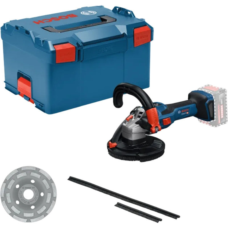 BOSCH Ponceuse béton GBR 18V-15 S solo L-Boxx - 0601776201