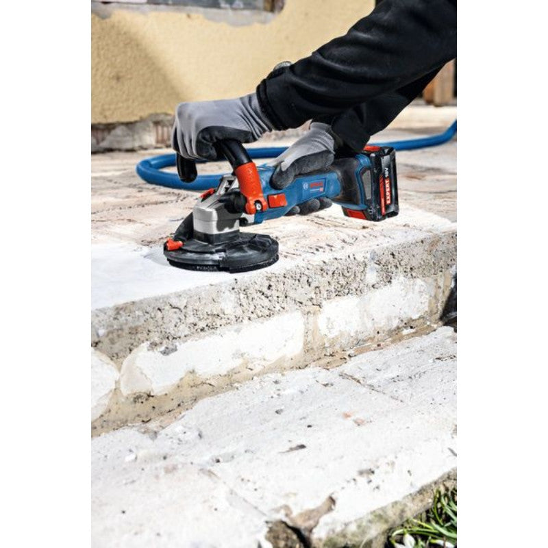 BOSCH Ponceuse béton GBR 18V-15 S solo L-Boxx - 0601776201
