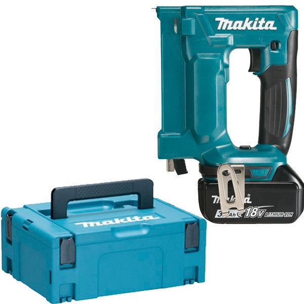 Agrafeuse sans fil 18v lxt 2x3 ah en makpac dst112rfj makita