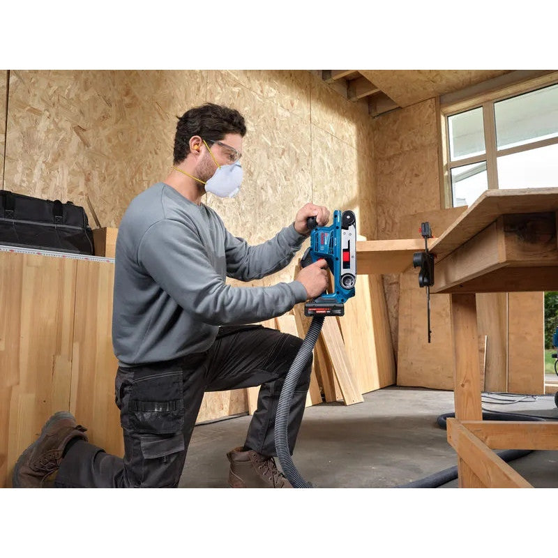 BOSCH Ponceuse à bande 18V Solo carton GBS18V-75 - 06012C2000