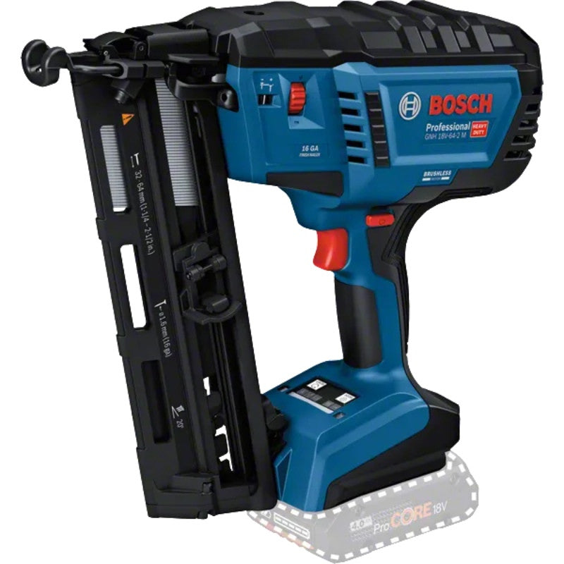 BOSCH Cloueur finition 20° 18V Solo LBoxx GNH18V-64-2M - 0601482001