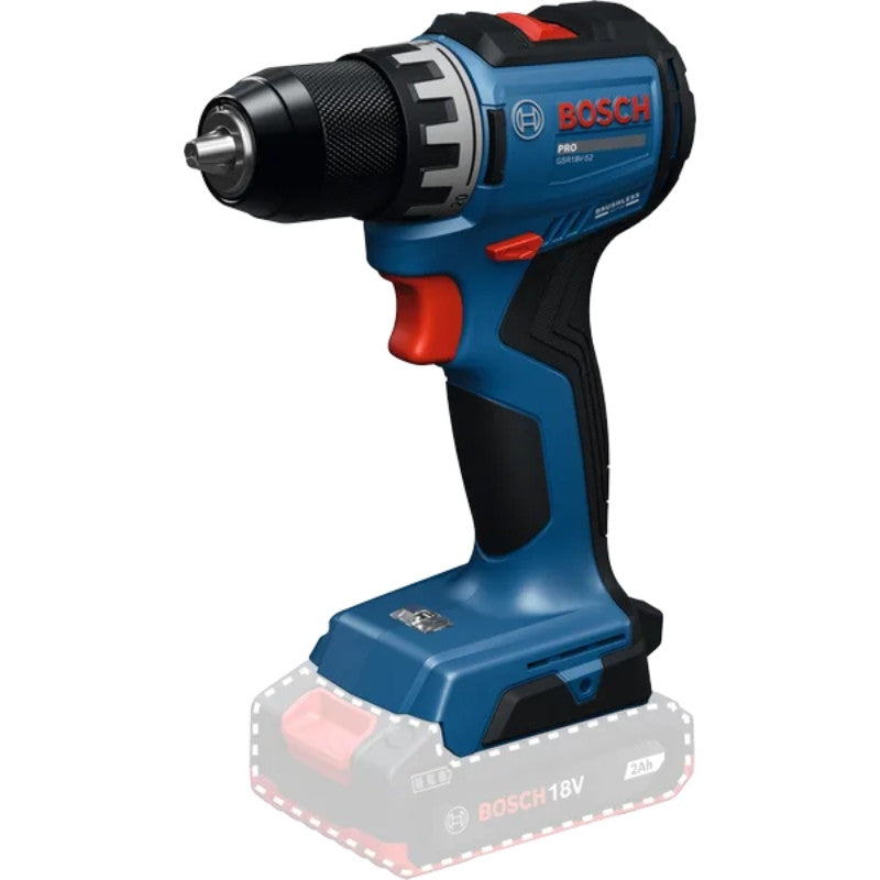BOSCH Perceuse 18V Solo GSR18V-52 C - 06019S0020