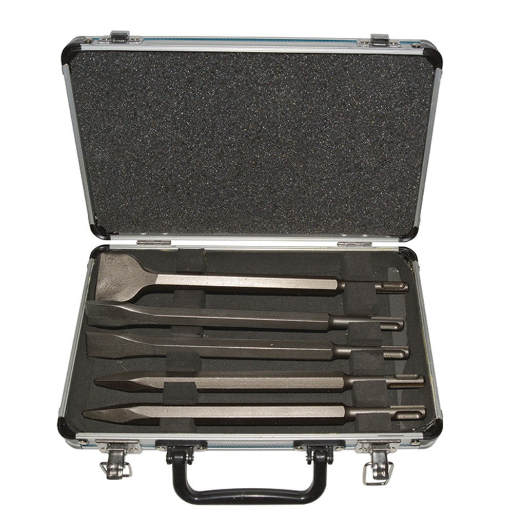 MAKITA Coffret 5 Burins SDS+ - D-42379