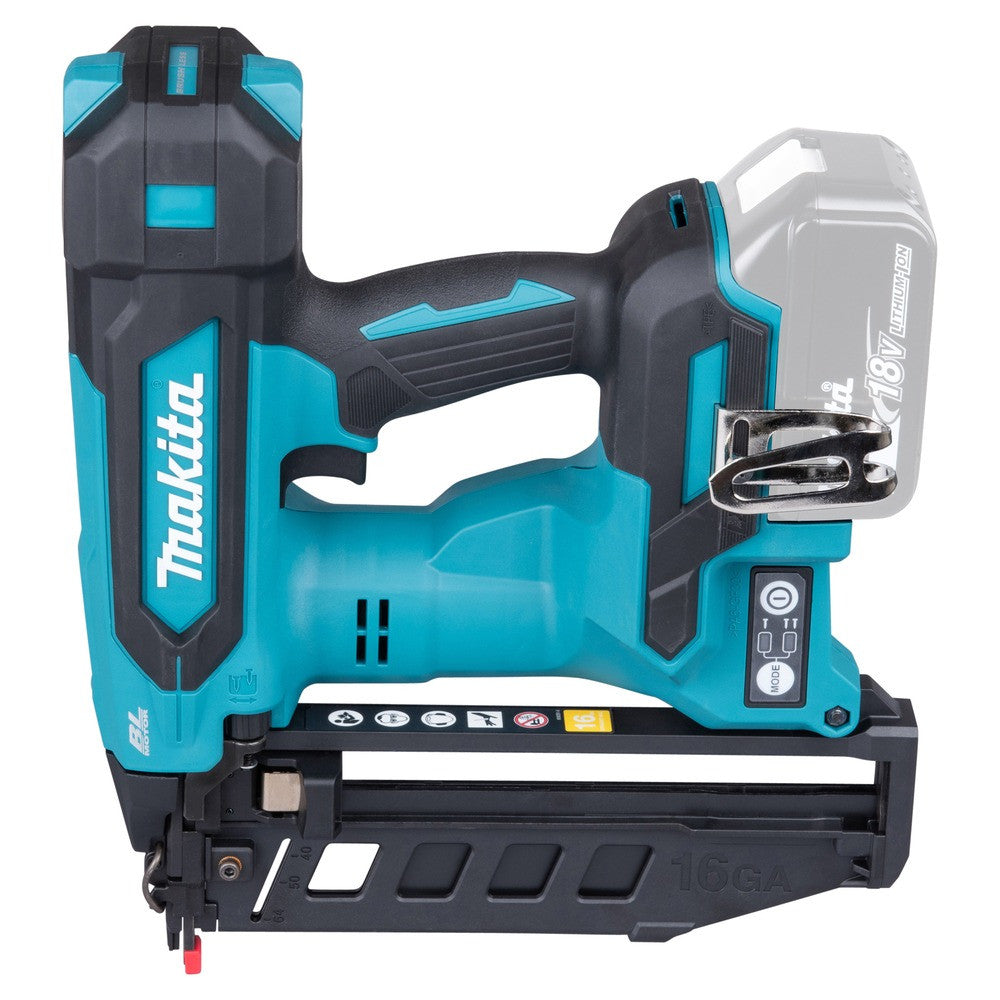 MAKITA Cloueur finition droit 18V Solo 16GA - DBN601Z